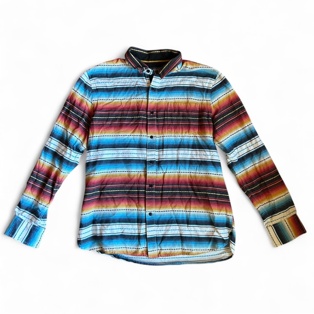 American Rag Colorful Southwest Stripes Shirt